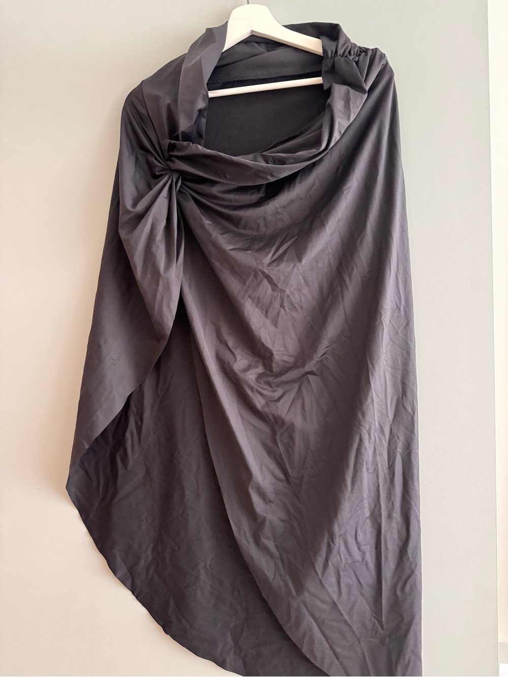 SKIMS Asymmetrical Swim Skirt